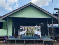 Pos Kotis Jadi Sentra Informasi TMMD Ke-126 Kodim 1005/Barito Kuala