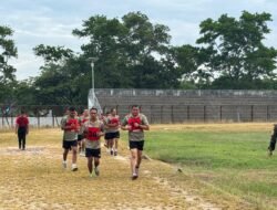 Kodim 1010/Tapin Gelar Tes Kesegaran Jasmani, Ukur Kemampuan Prajurit