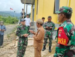 Dandim 1004/Kotabaru Tinjau Lokasi Pembangunan Koperasi Merah Putih