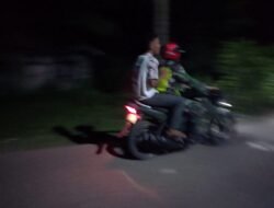 Babinsa dan Warga Aceh Barat Gelar Patroli Siskamling, Wujudkan Keamanan Lingkungan