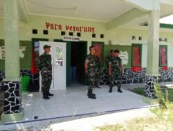 Dandim 0114/Aceh Jaya Tinjau Area Kompi Senapan B Yonif 116/GS di Kecamatan Teunom