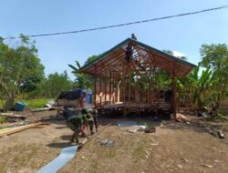 Gotong Royong Wujudkan Rumah Layak Huni di TMMD Ke-126