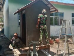Fasilitas MCK TMMD di Desa Tumih Hampir Rampung