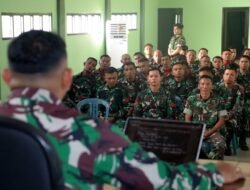 Prajurit Kodim 1003/HSS Diharapkan Menjadi Contoh dan Teladan bagi Masyarakat