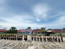 Koramil 06/Teunom Hadiri Upacara Pembukaan Perkemahan Perjusa di SMK Negeri 1 Teunom