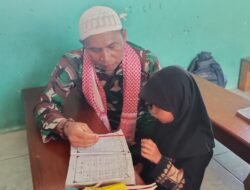 Satgas TMMD Ke-126 Dorong Akhlak Anak Desa Lewat Mengaji di Mushola