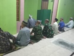 Cahaya Maghrib Satgas TMMD: Membangun Iman dan Kebersamaan