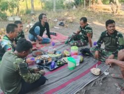 Pendim 1005/Barito Kuala Jalin Kebersamaan Lewat Makan Siang Bersama Warga Tumih