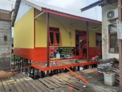 Kodim 1001/HSU-BLG Rehabilitasi SDN Kalumpang Dalam dalam Rangka HUT TNI ke-80