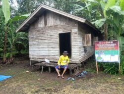 Satgas TMMD Ke-126 Rehabilitasi Rumah Warga Desa Tumih