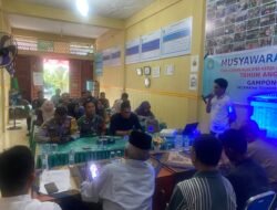 Babinsa Koramil 06/Teunom Hadiri Musrenbang Desa Panton Bahas Program Pembangunan Tahun 2026