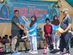 Kodim 1316/Boalemo Dukung Peringatan Hari Santri Nasional dengan Jalan Sehat Bersama