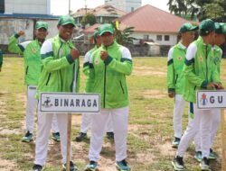 Dandim 1001/HSU-Balangan Dukung Pelepasan Kontingen Porprov dan Peparprov Kabupaten Balangan