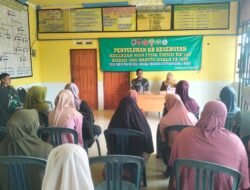 TNI Hadirkan Edukasi Kesehatan bagi Warga Desa Tumih