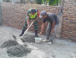 Dari Adukan Semen hingga Jadi Rumah: Bukti Kepedulian TNI di Tengah Masyarakat