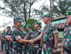 Pangdam Iskandar Muda beri penghargaan kepada 450 Prajurit Yonif 117/KY