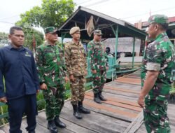 Babinsa dan Komcad Laksanakan Patroli Gabungan, Jaga Keamanan Wilayah Babirik
