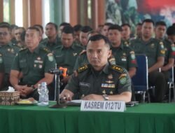 Korem 012/Teuku Umar Mengikuti Sosialisasi TWPAD untuk Meningkatkan Kesejahteraan Prajurit