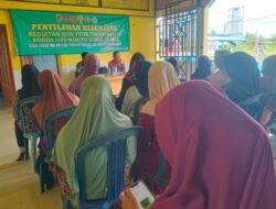 Warga Desa Tumih Ikuti Penyuluhan Kesehatan TMMD ke-126