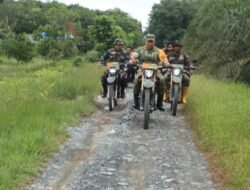 Trail Jadi Strategi Tim Wasev Pantau Pengerjaan Jalan TMMD ke-126