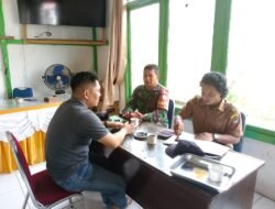 Babinsa Koramil 1203-11/Simpang Hilir Laksanakan Patroli dan Himbau Warga Waspada Musim Penghujan