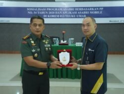 Korem 012/TU Dorong Pemanfaatan Aplikasi ASABRI Mobile untuk Pelayanan Cepat dan Transparan