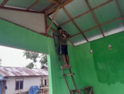 Pembangunan Poskamling TMMD Ke-126 Rampung, Solidaritas Warga Semakin Kuat