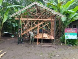 Rehabilitasi RTLH, Strategi TNI Perkuat Stabilitas Wilayah