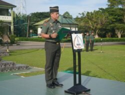 Korem 012/TU Gelar Upacara Peringatan Hari Sumpah Pemuda ke-97 Secara Khidmat di Meulaboh