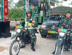 Koramil 1001-06/Amuntai Utara Bersama Komponen Pendukung Perkuat Sinergi Ciptakan Kamtibmas