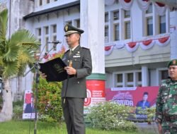 Dandim 0114/Aceh Jaya Pimpin Upacara Peringatan Hari Sumpah Pemuda ke-97