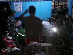 Pelda Langit Pimpin Patroli Malam Babinsa Saketa, Jaga Stabilitas Kamtibmas di Gane Barat