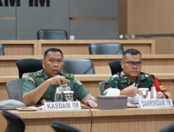 Kasdam Iskandar Muda Terima Paparan kesiapan Kegiatan Persami