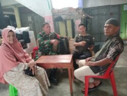 Babinsa Johan Pahlawan Lakukan Komsos Bersama Masyarakat Desa Binaan