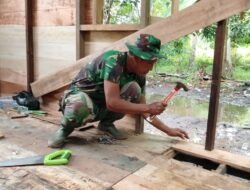 Satgas TMMD Kodim 1005 Percepat Rehab Rumah Warga di Tumih