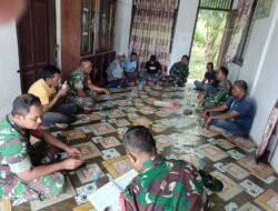 Perkuat Kerukunan Warga, Babinsa Kodim 0114/Aceh Jaya Mediasi Sengketa Tapal Batas Tanah