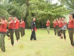 Prajurit Jajaran Korem 012/TU Asah Ketangkasan Melalui Latihan Pencak Silat Militer di Kodim 0118/Subulussalam