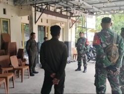 Koramil 1001-05/Lampihong Gelar Patroli Gabungan Jaga Keamanan Wilayah Balangan