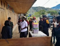 Mengawal Kedamaian: Satgas Korpasgat Bersama TNI-Polri dan Pemerintah Daerah Cegah Penyakit Sosial di Pegunungan Bintang