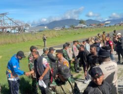 Gubernur Papua Tengah Hadiri Penutupan Kejurda Bola Voli, Satgas Korpasgat Amankan Bandara