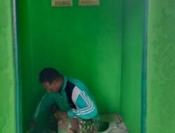 Profesionalisme TNI Terlihat di Lapangan TMMD Desa Tumih