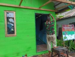 Satgas TMMD Kodim 1005 Pastikan Kualitas Rehab Rumah Warga