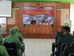 Wujud Komitmen Anti-Narkoba, Kodim 1006/Banjar Laksanakan Program P4GN