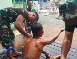 Serda Yeterlin, Prajurit TMMD yang Mandikan Anak Berkebutuhan Khusus dengan Penuh Kasih