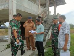 Dandim 0114/Aceh Jaya Tinjau Lokasi Pembangunan Koperasi Merah Putih di Kecamatan Teunom