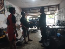 Babinsa Koramil 07/Johan Pahlawan Lakukan Giat Komsos Bersama Warga Binaan