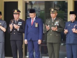 Peringati Hari Pahlawan, Kodim 1001/HSU-BLG Turut Hadir di Upacara di Kantor Bupati