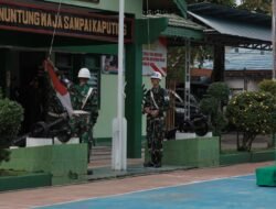 Upacara Hari Pahlawan di Makodim 1001/HSU-BLG Tumbuhkan Semangat Nasionalisme