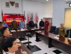 Kolaborasi Lintas Instansi Menguat, Kodim 1010/Tapin Hadiri FKP KPU Kabupaten Tapin