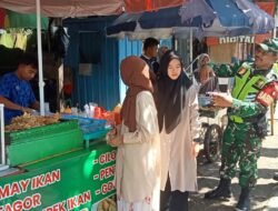 Koramil 1001-06/Amuntai Utara Gelar Patroli Gabungan Bersama Masyarakat dan Organisasi Kepemudaan